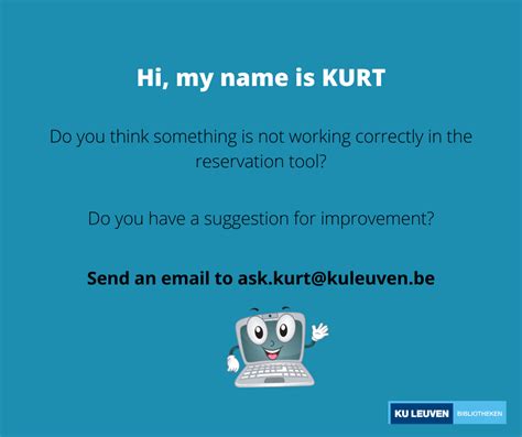 reservation tool kuleuven